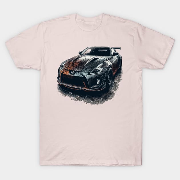 Nissan Z T-Shirt by Vehicles-Art